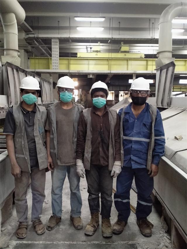Our Team on Site